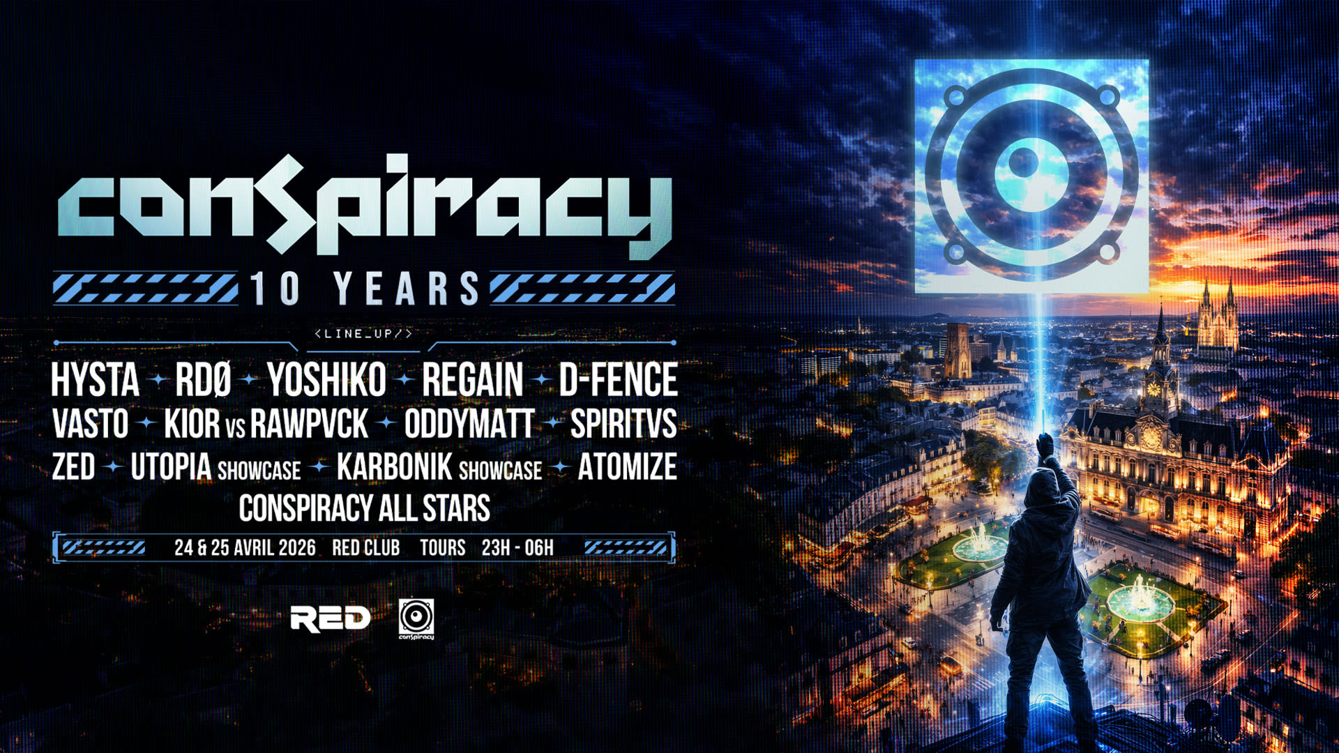 10 Years Of Conspiracy - Tours Edition (Red Club)