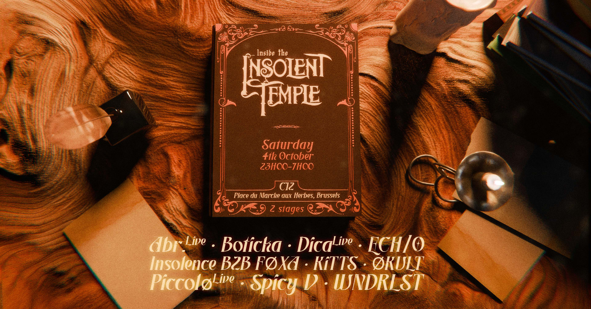 Inside The Insolent Temple W/ Abr.(Live),Wndrlst,Dica (Live)
