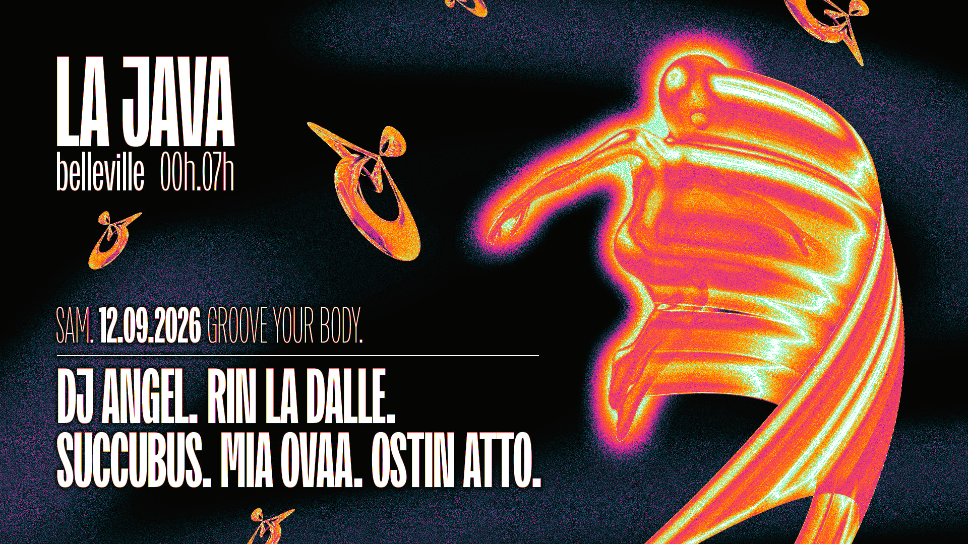 Dj Angel, Rin La Dalle, Succubus & More : Groove Your Body