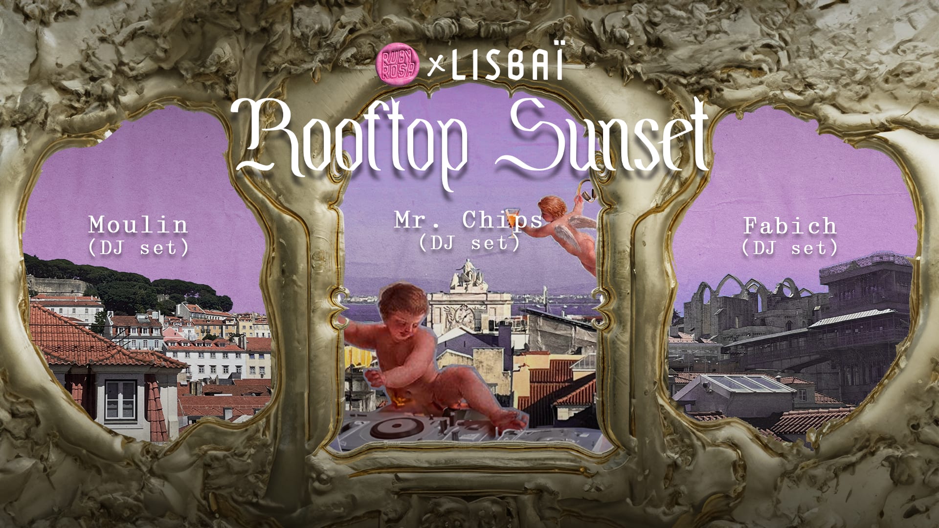 Rooftop Sunset Lisbaï X Ruby Rosa