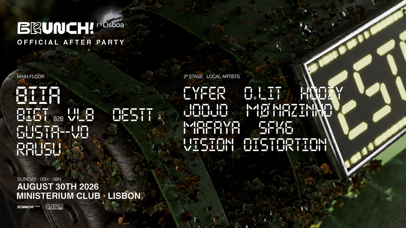 Brunch Electronik X Estrago: Official Afterparty
