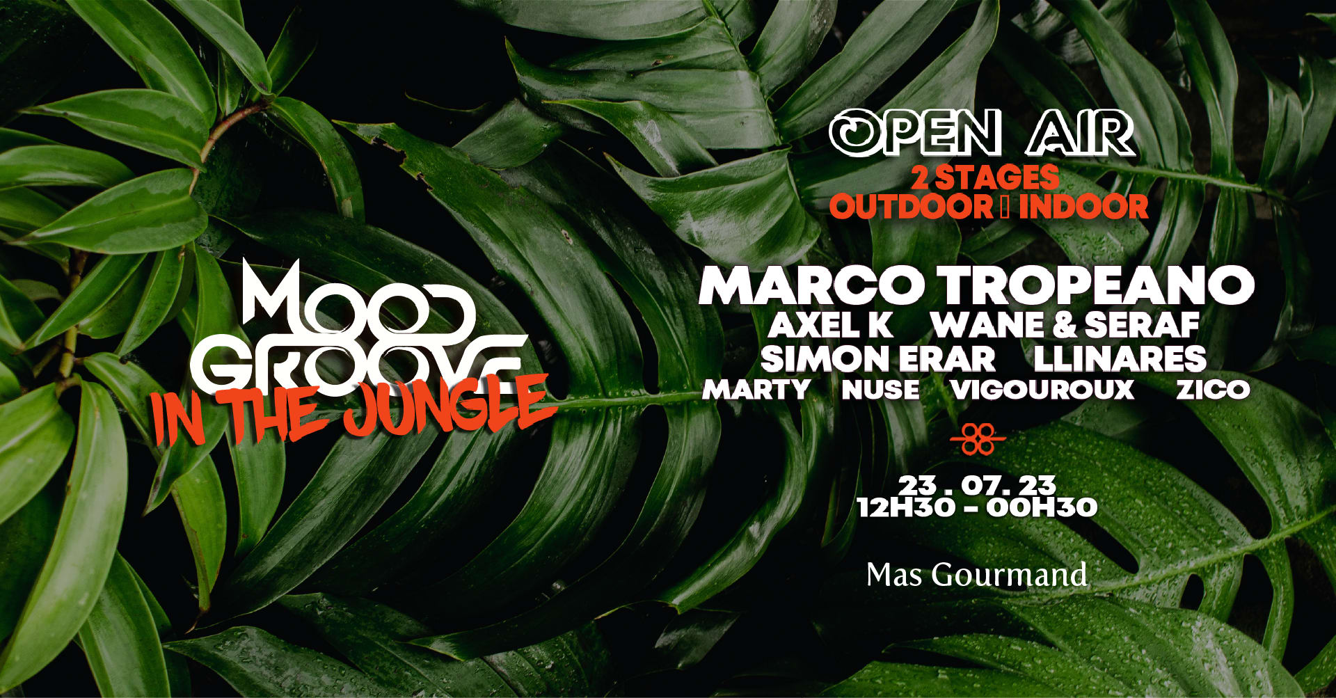Mood Groove In The Jungle W/ Marco Tropeano, Axel K..