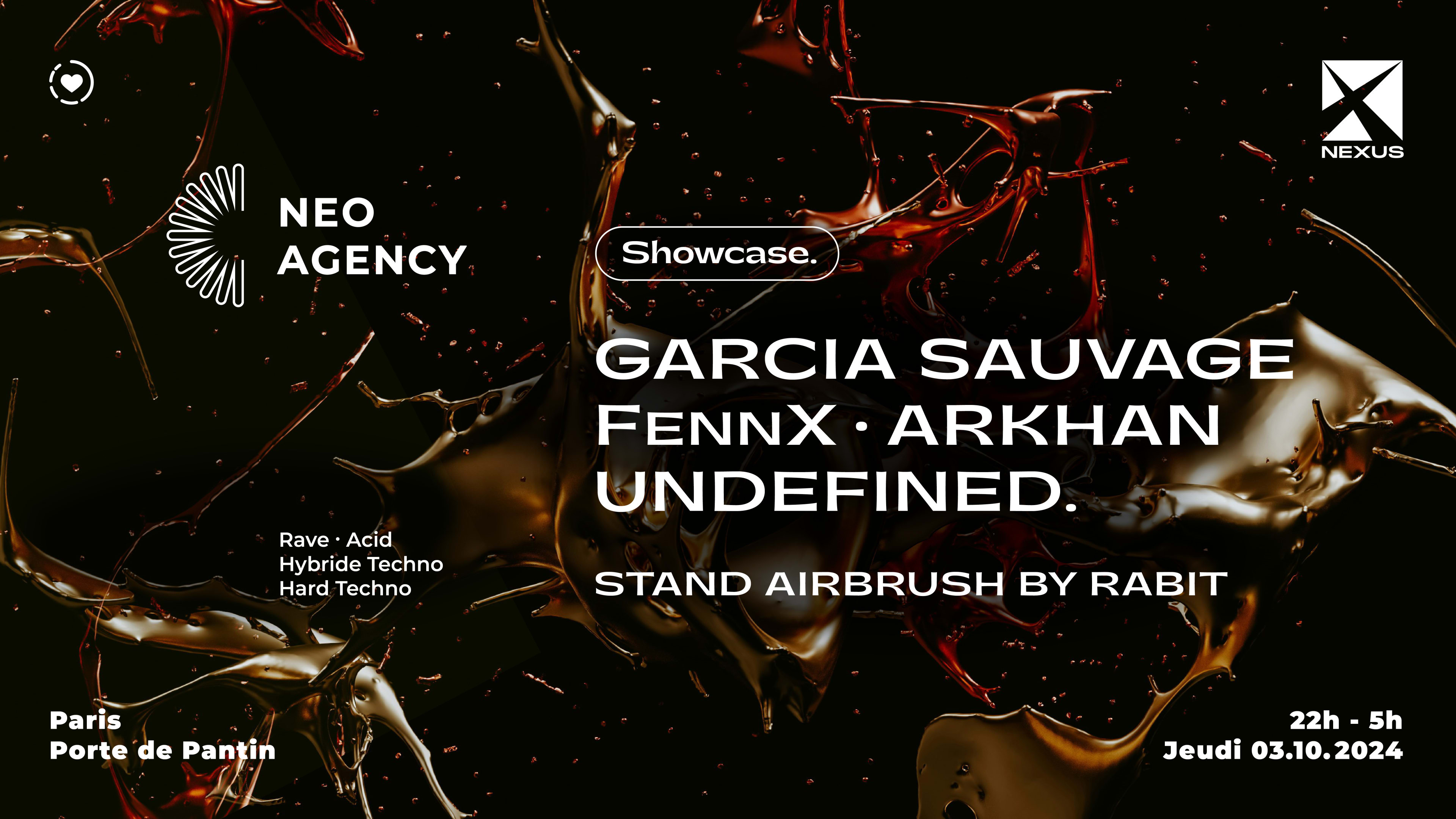 Neoagency : Garcia Sauvage | Fennx | Arkhan | Undefined.
