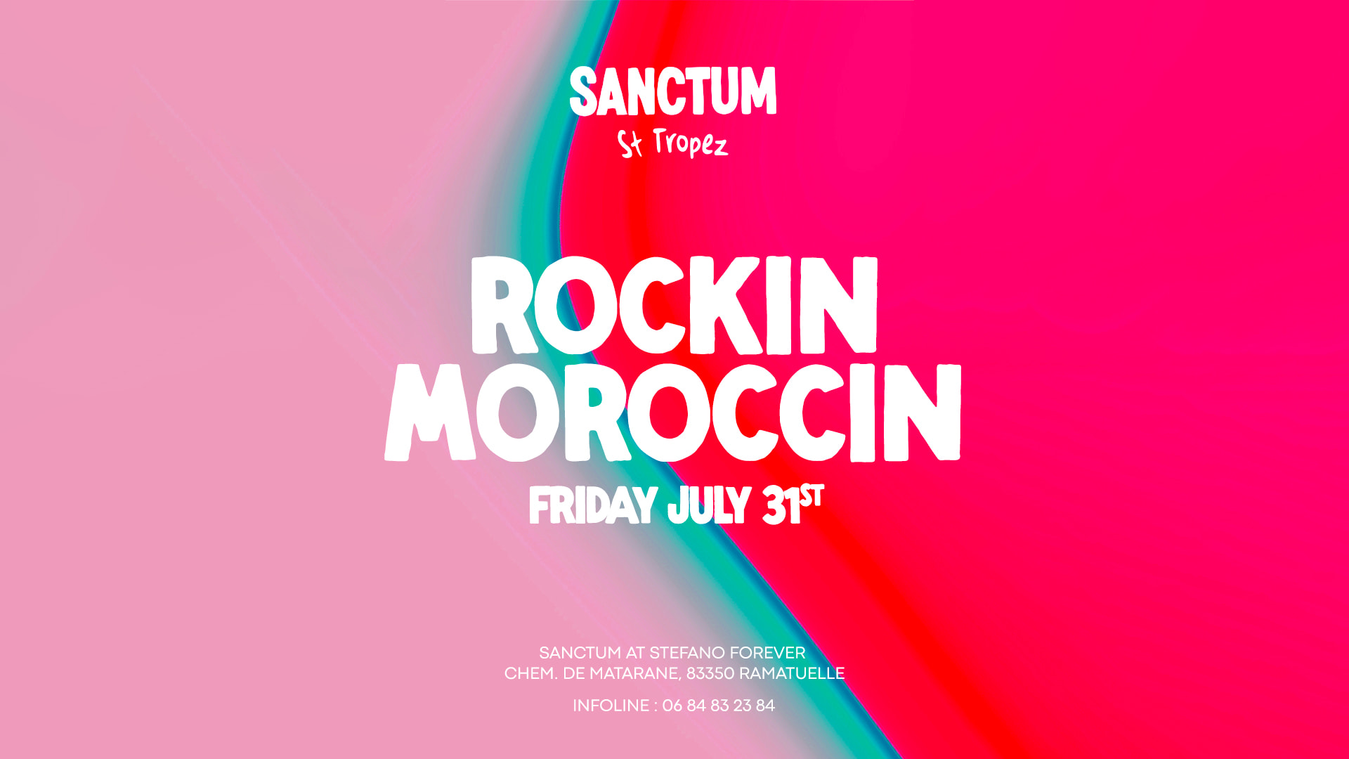 Rockin Moroccin At Sanctum St-Tropez