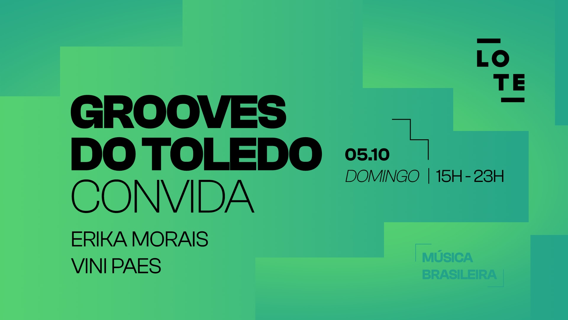 Lote Convida: Grooves Do Toledo