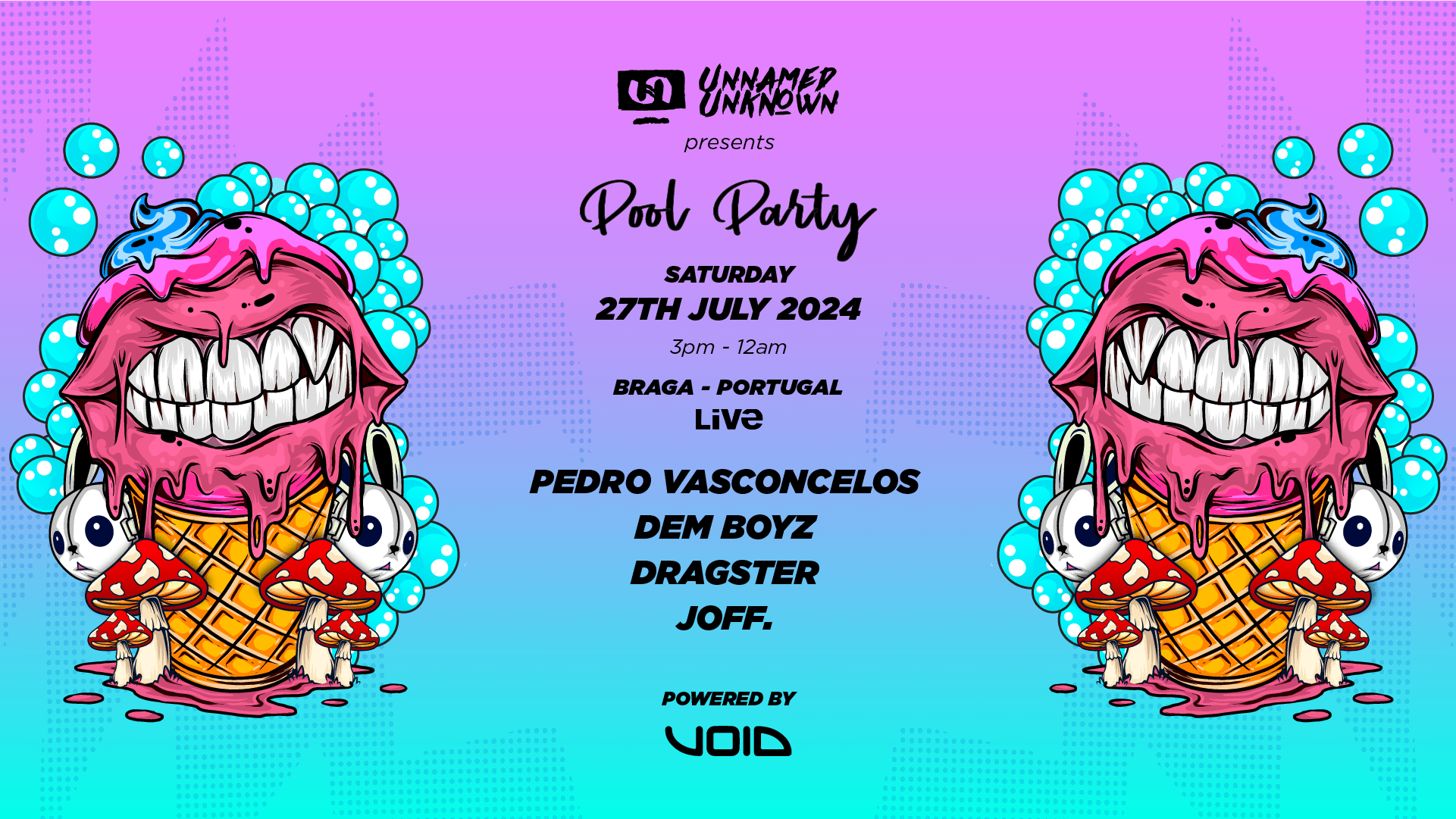 U&U Pool Party W/ Pedro Vasconcelos, Demboyz, Dragster, Joff