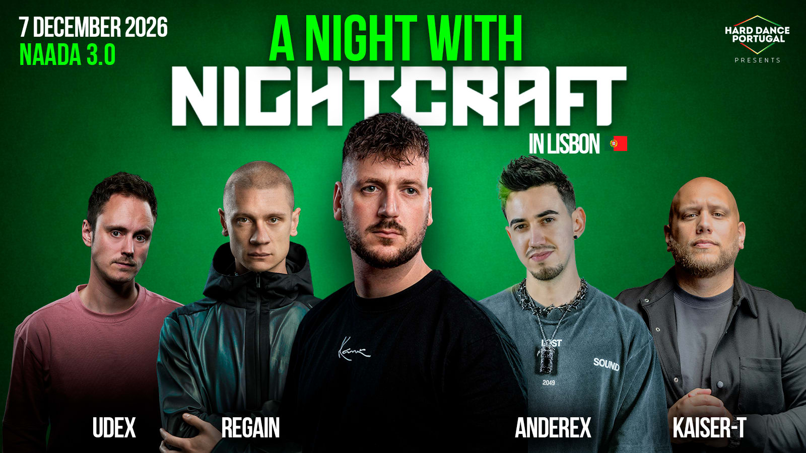 Hdpt Presents: A Night With Nightcraft In Lisbon