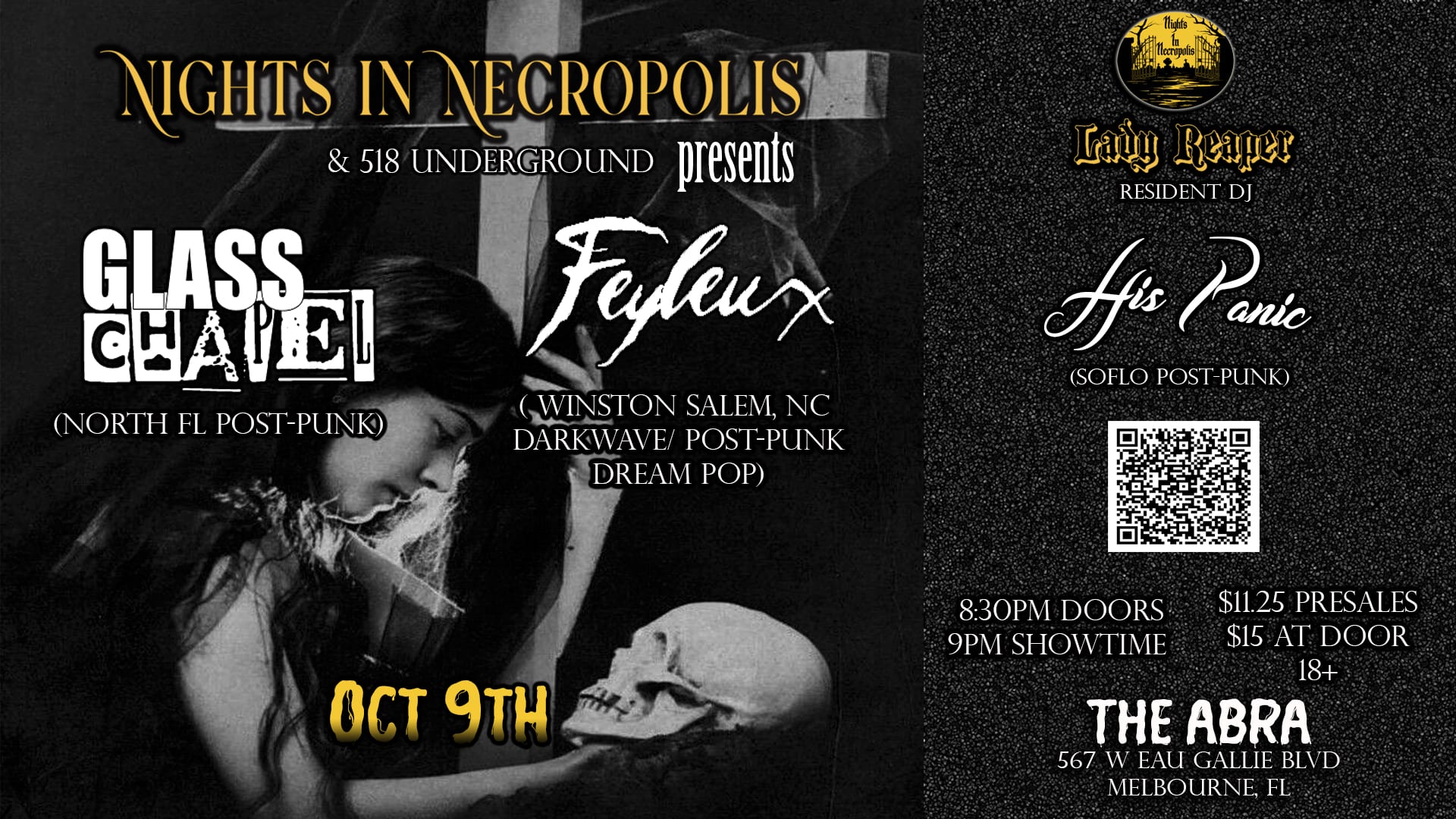 Nights In Necropolis Presents Feyleux/Glass/Chapel/His Panic