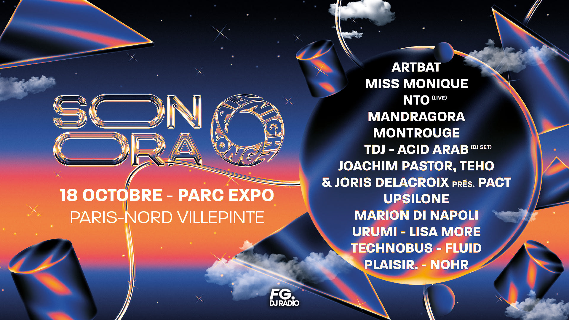 Sonora X All Night Long - Paris
