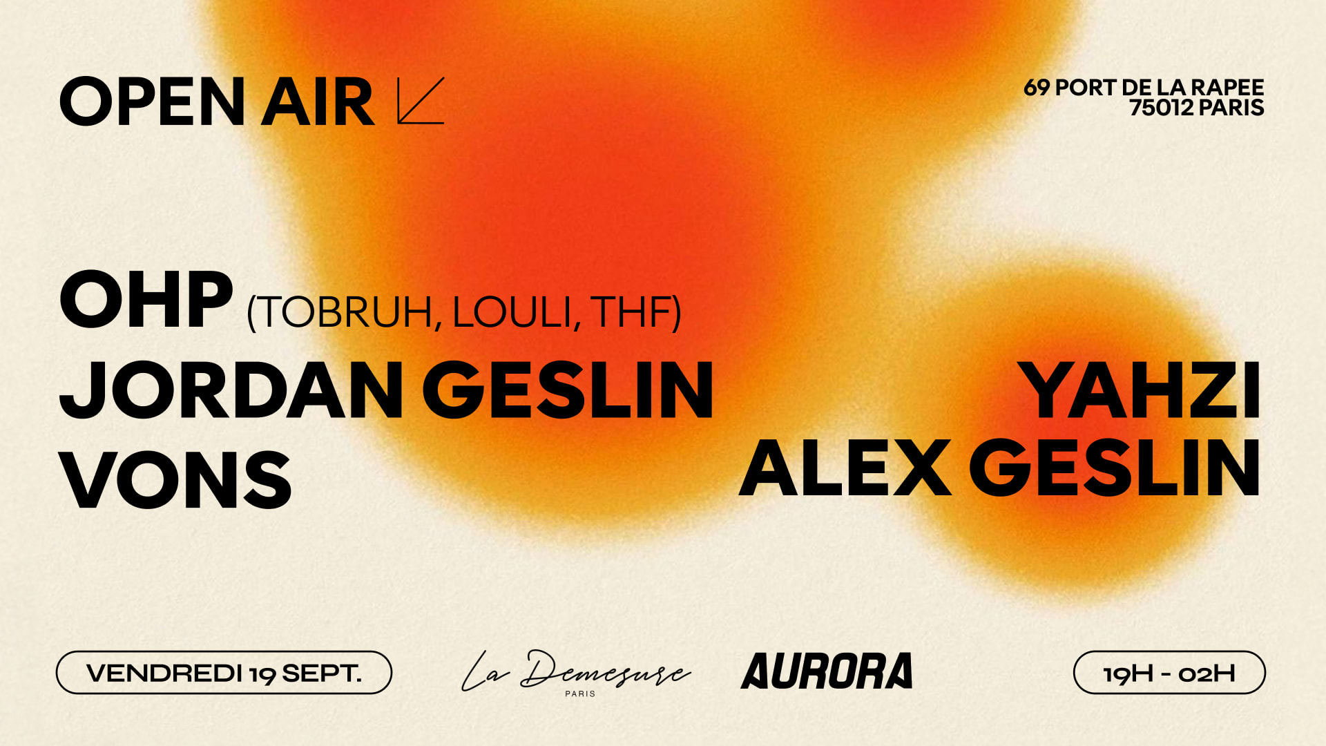 Free Open Air : Aurora Invite Ohp