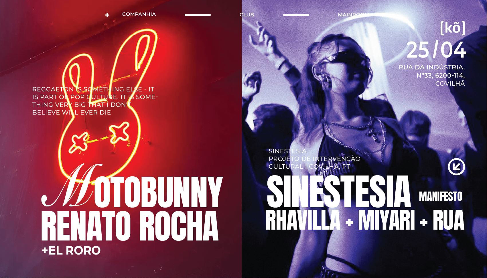 Motobunny X Sinestesia // 25 De Abril