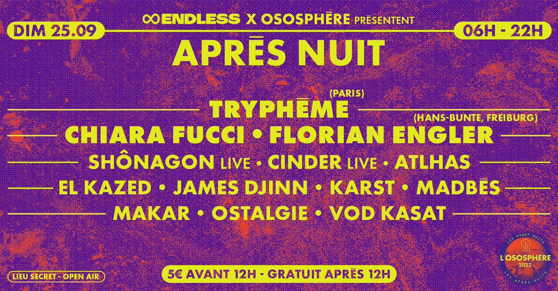 Endless X Ososphere : Apres Nuit 