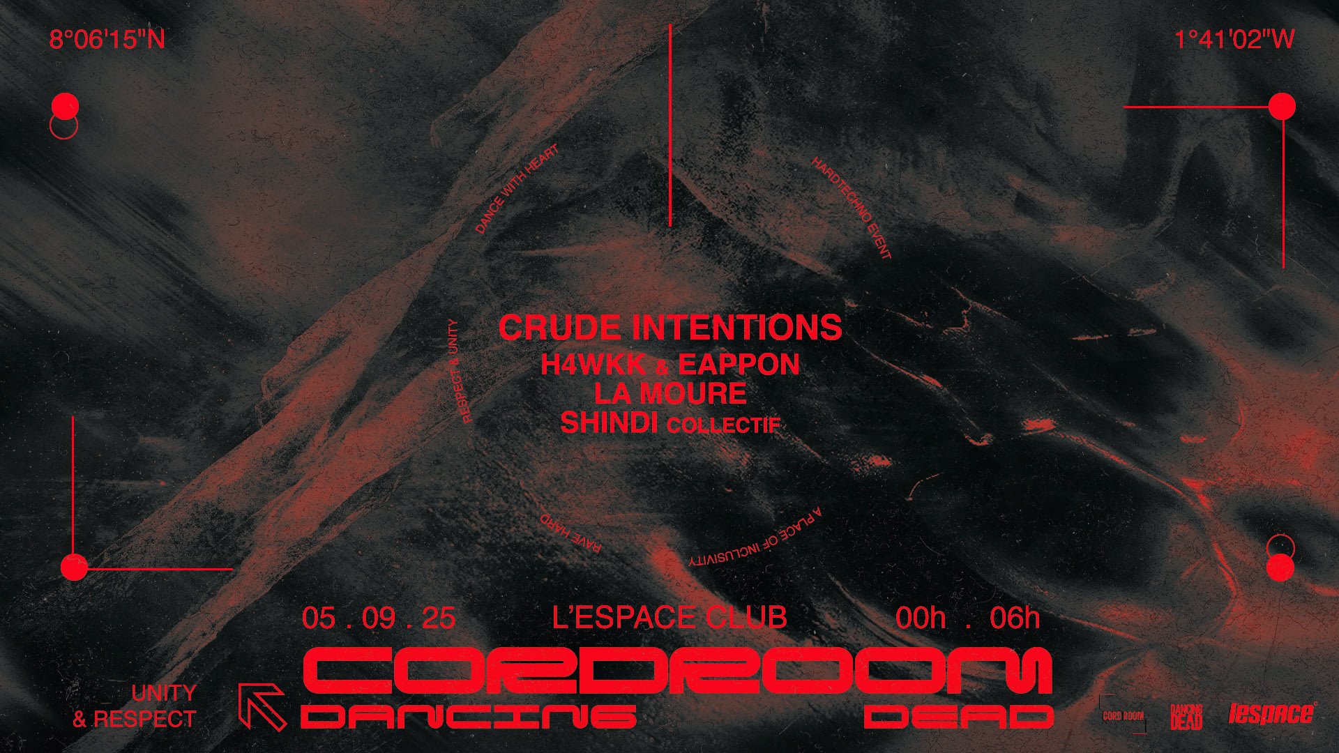 Cord Room X Dancing Dead - Espace