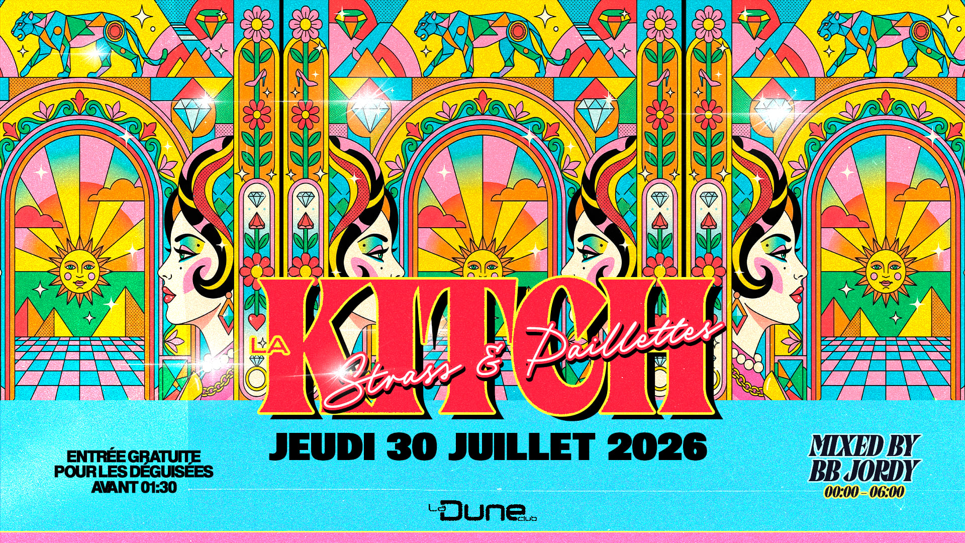 La Kitch Strass & Paillettes - Jeudi 30 Juillet