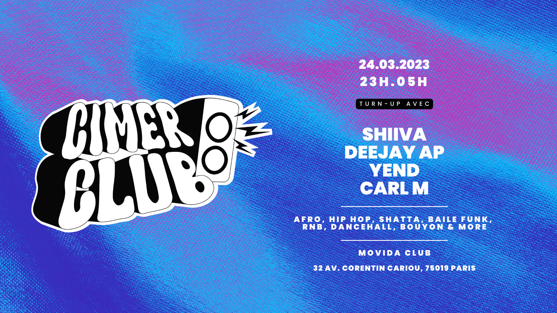 Cimer Club 24 Mars