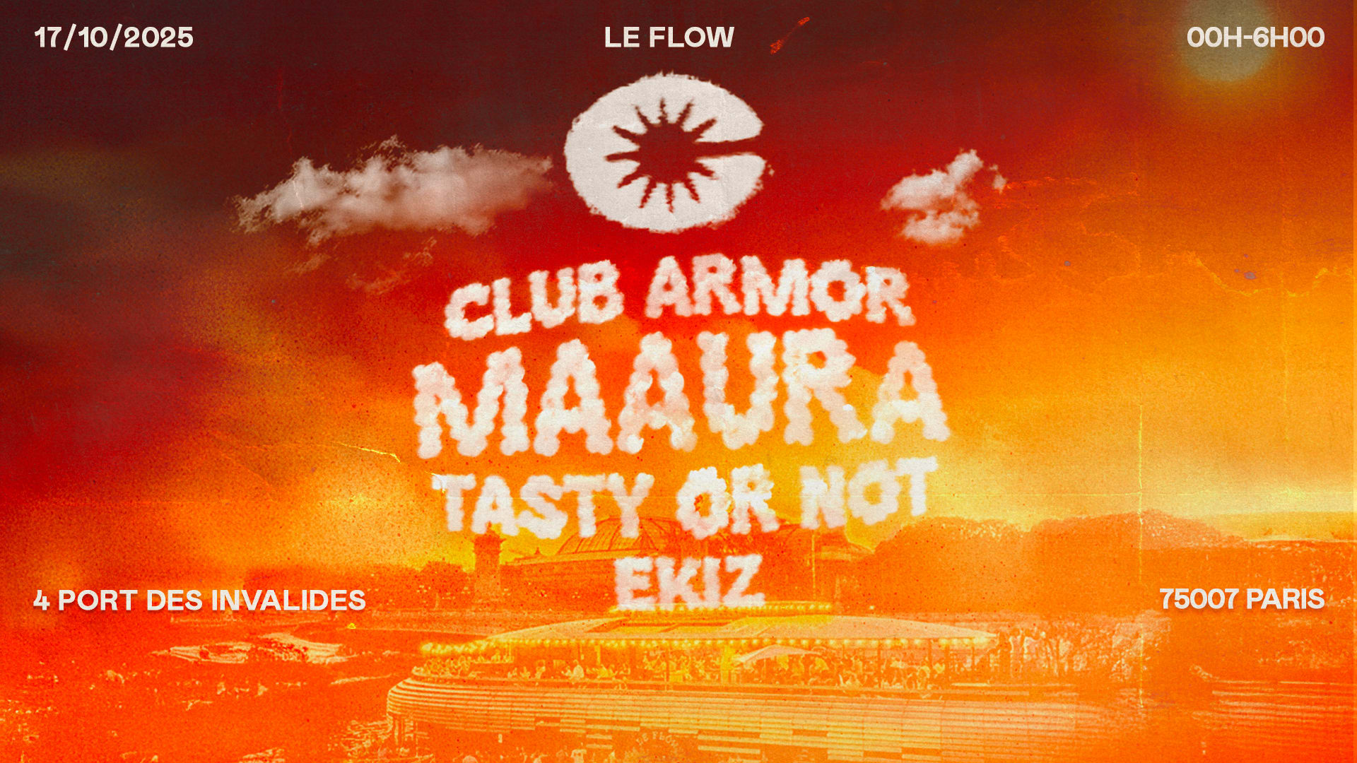 Club Armor : Maaura, Tasty Or Not, Ekiz @Leflow