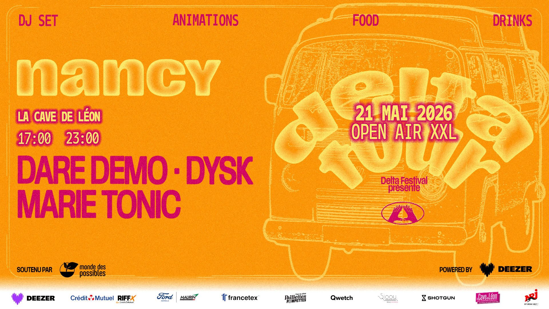 [Open Air] Delta Tour X La Cave De Léon - Nancy