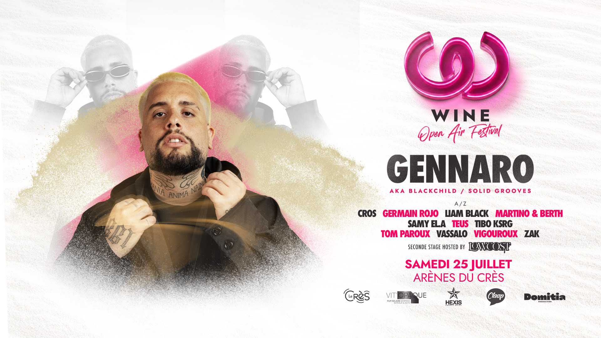 Wine Festival - Gennaro Aka Blackchild - Arènes Du Crès