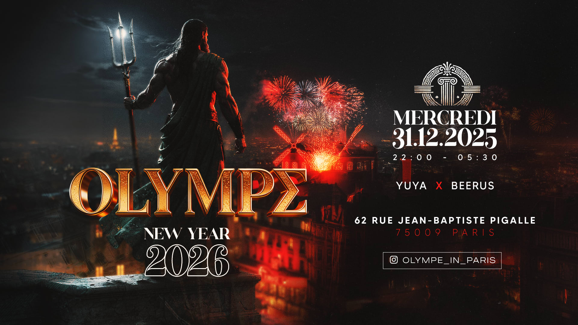 Olympe - New Year's Eve Edition