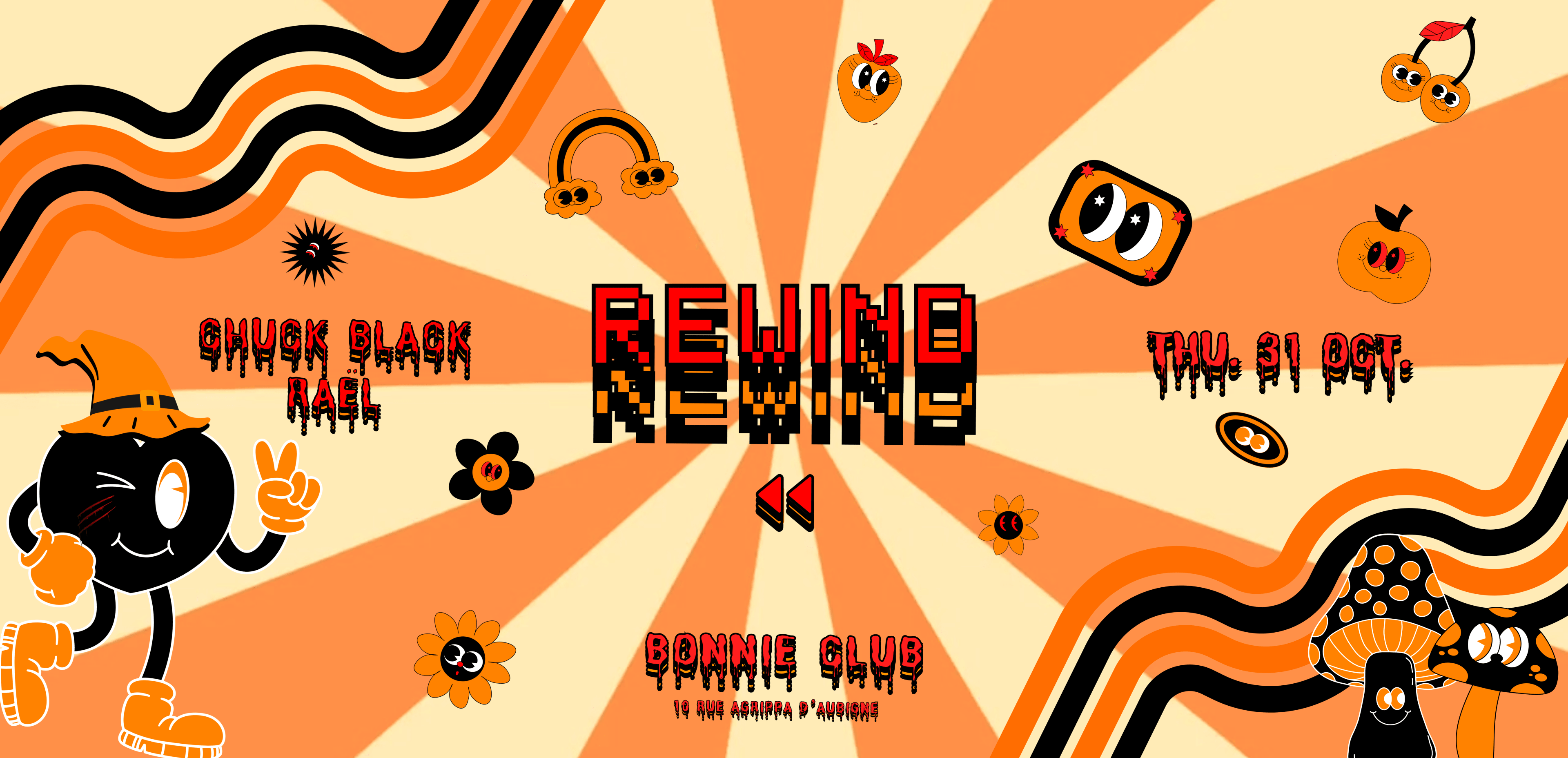 Rewind - Halloween Edition | Chuck Black & Raël