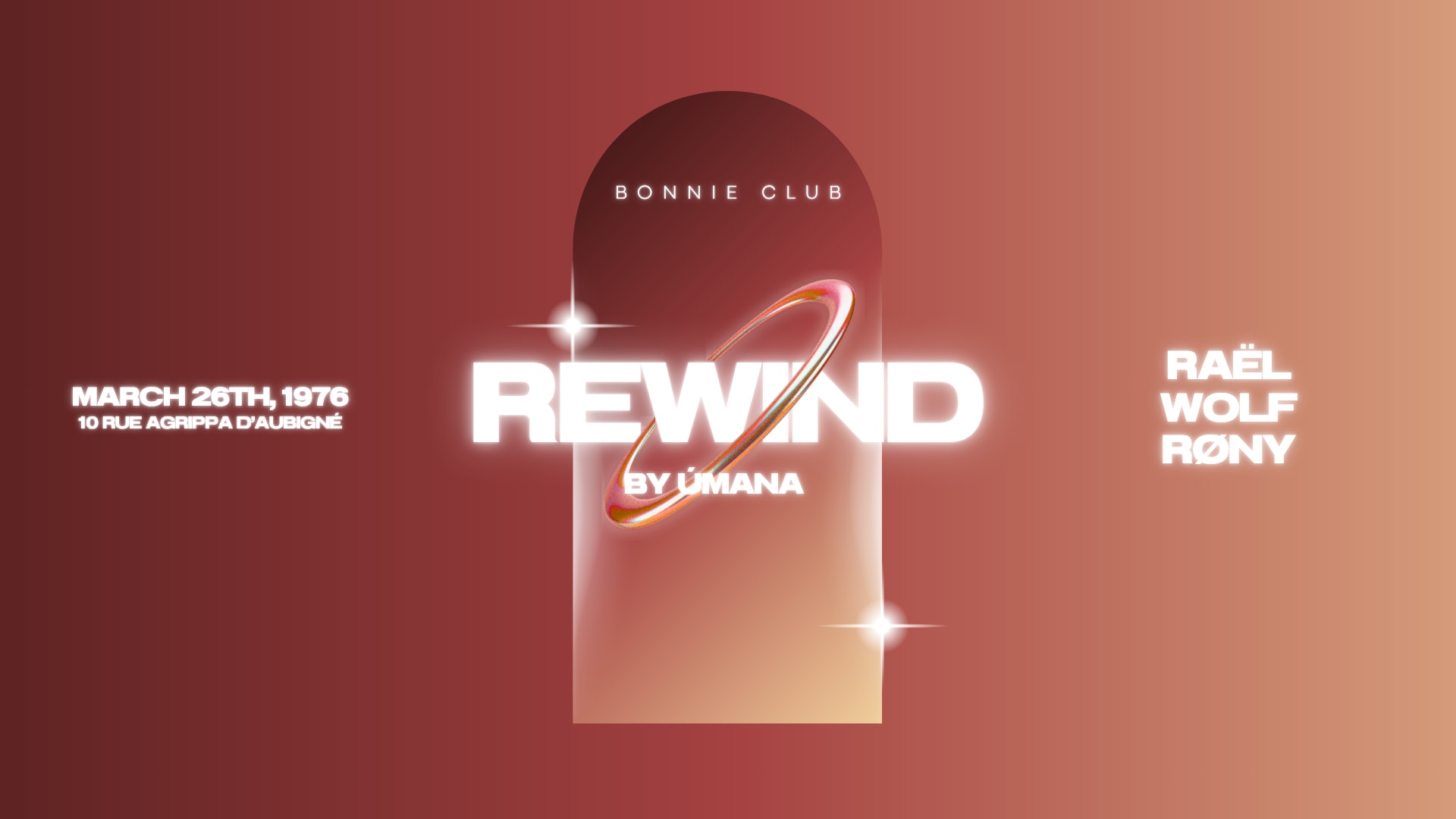 Rewind 26.03.1976 - Raël X Wolf X Røny