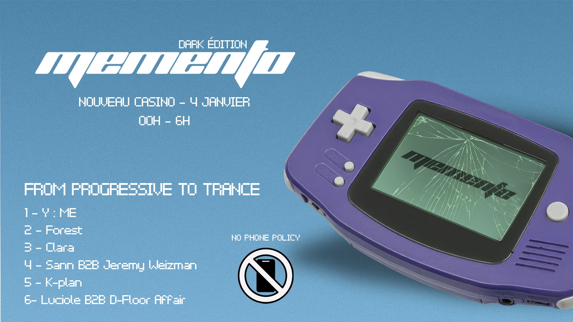 Memento - From Techno To Trance - Dark Edition [No Phones]