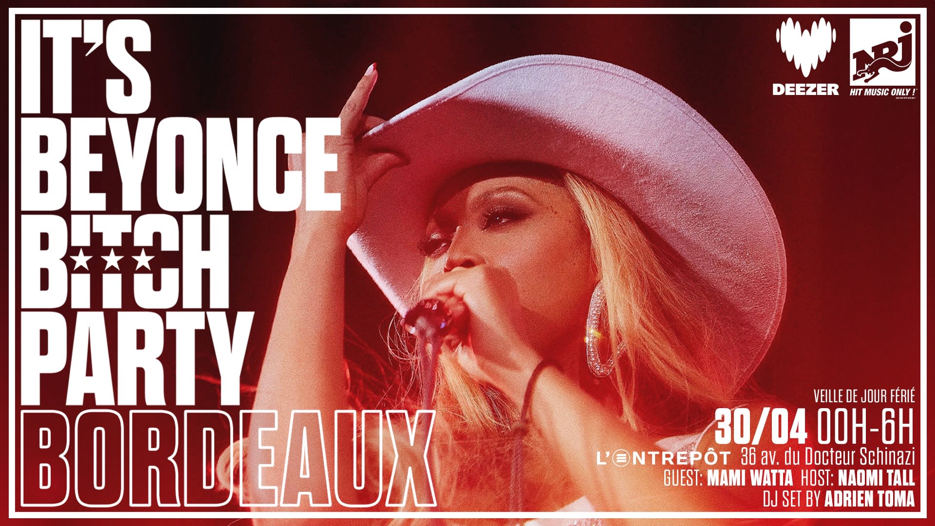 It's Beyoncé Bitch Party Bordeaux Avec Mami Watta