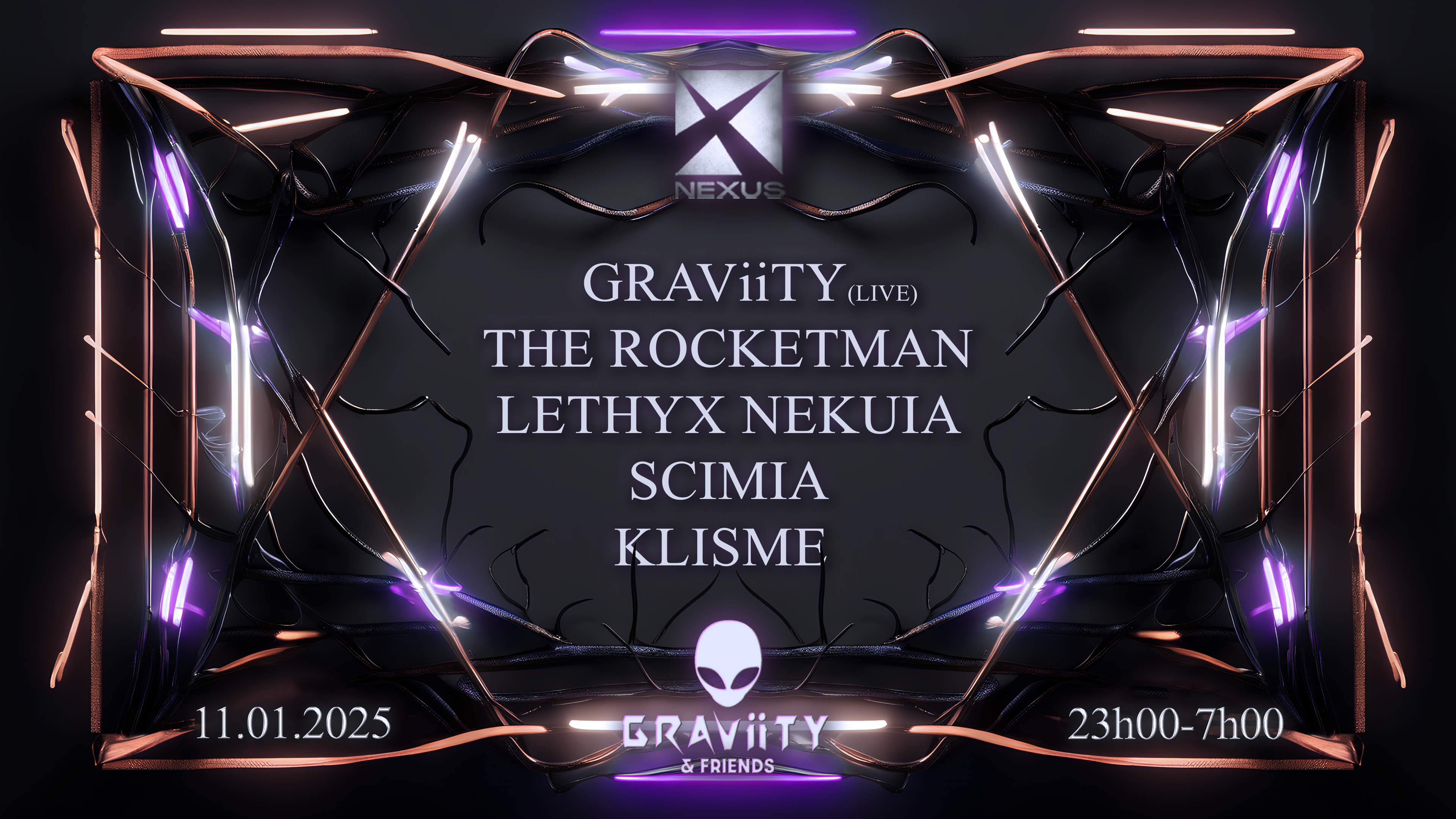 Nexus : Graviity (Live) | The Rocketman & More