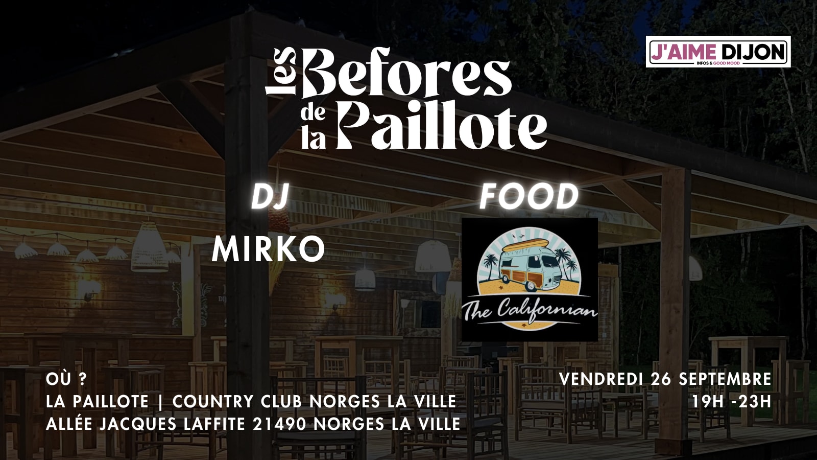 Les Befores De La Paillote - Soirée De Clôture