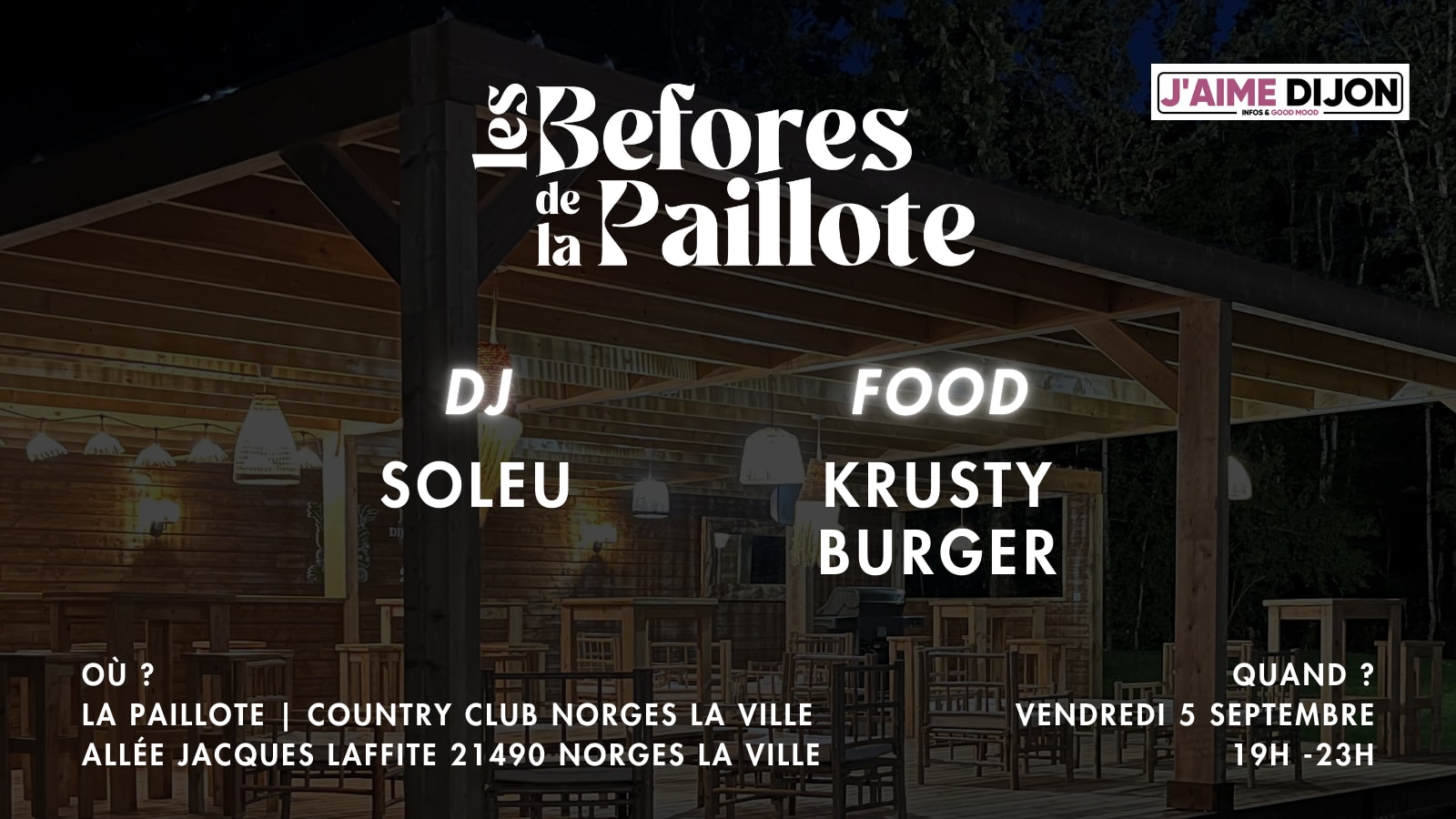 Les Befores De La Paillote 5 Septembre 2025