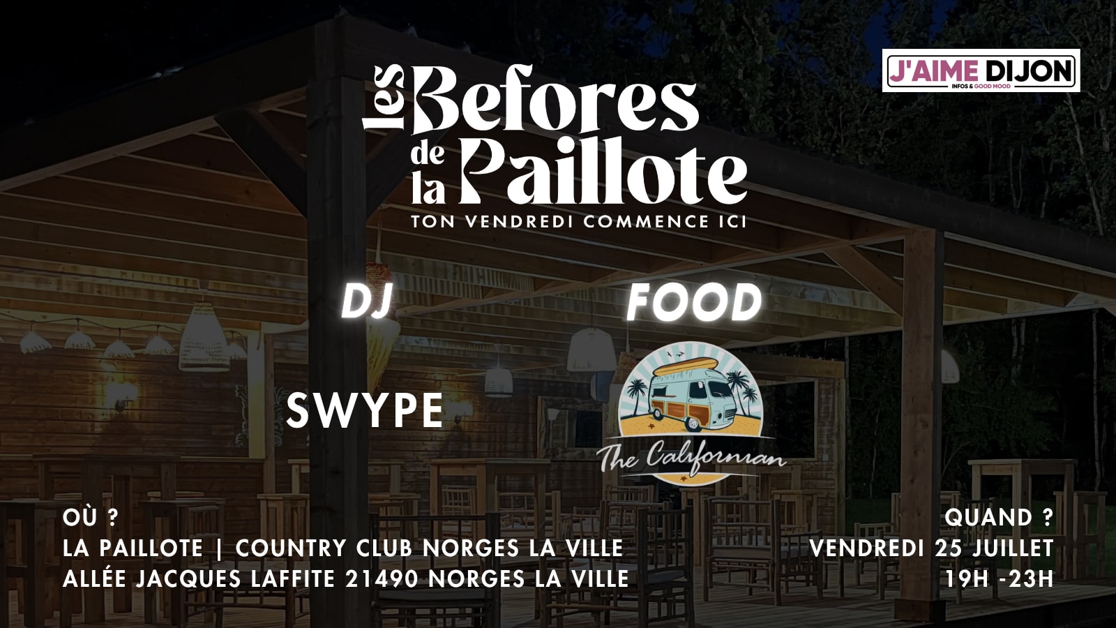 Les Befores De La Paillote 25 Juillet 2025