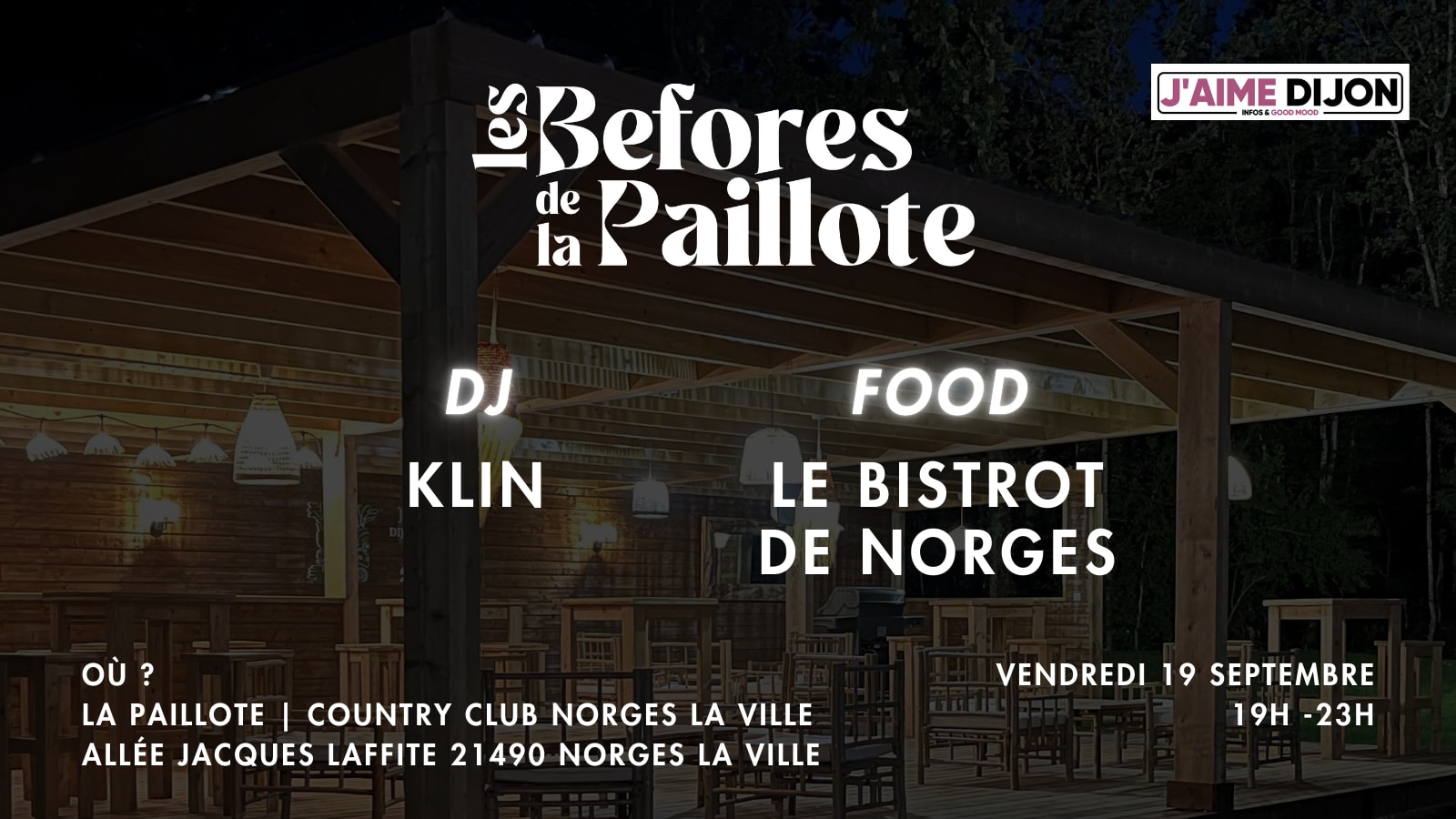 Les Befores De La Paillote 19 Septembre