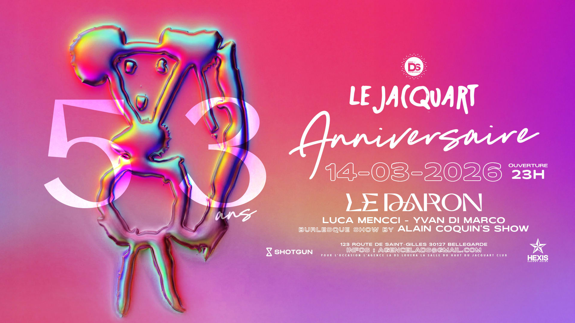 L'antre Du Jacquart 53 Ans !