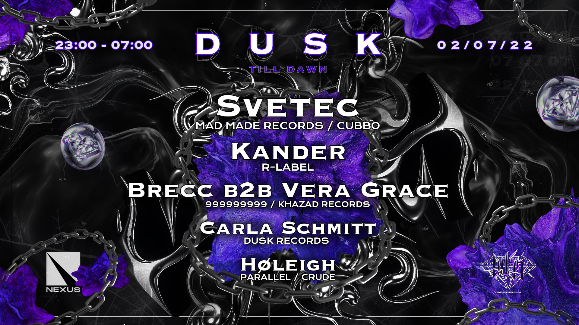 Dusk Records : From Dusk Till Dawn