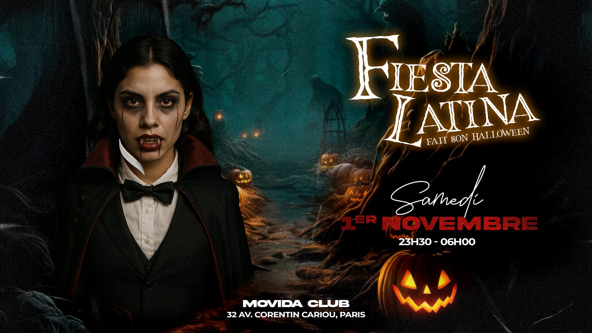Fiesta Latina Fait Son Halloween - Samedi 1er Novembre
