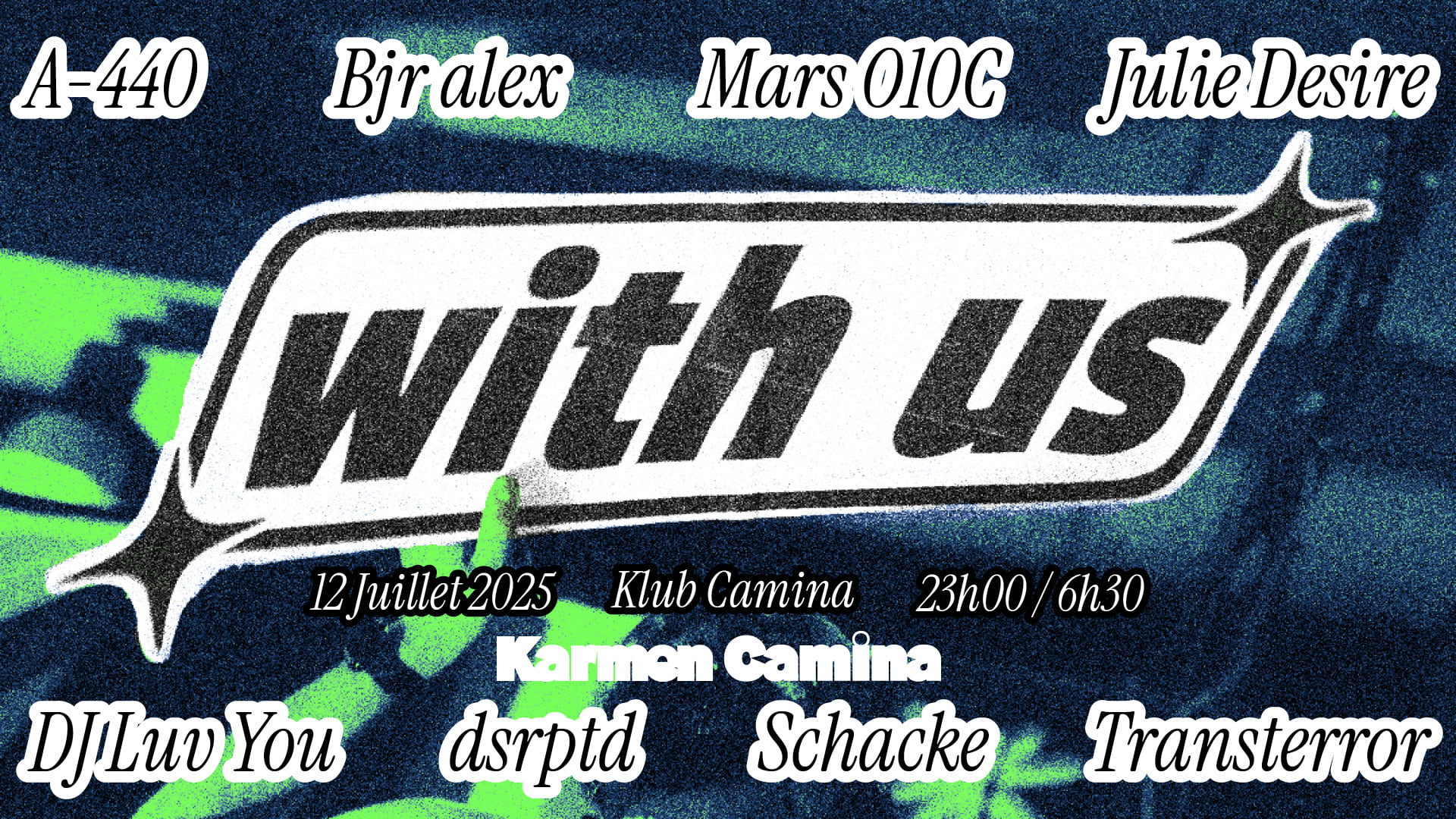 Klub Camina X With Us [Schacke, Julie Desire, Dj Luv You,&+]