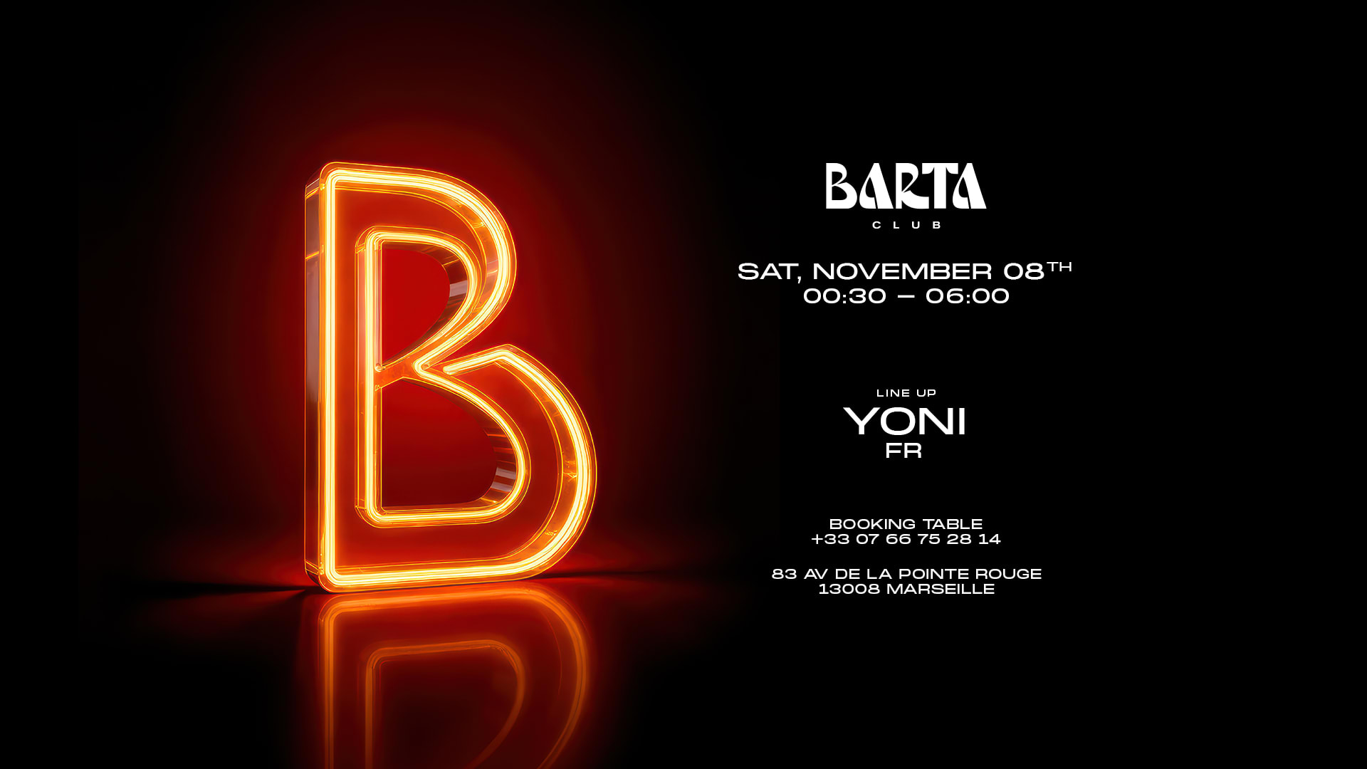 Yoni - Samedi 8 Novembre 2025