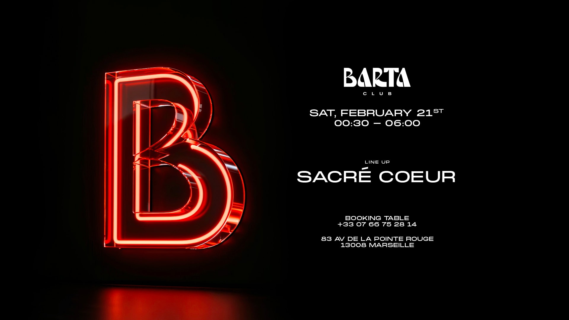 Sacré Coeur - Samedi 21 Février 2026