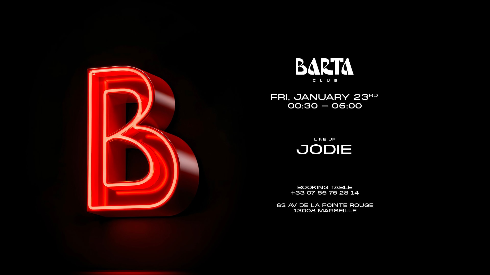 Jodie - Vendredi 23 Janvier 2026