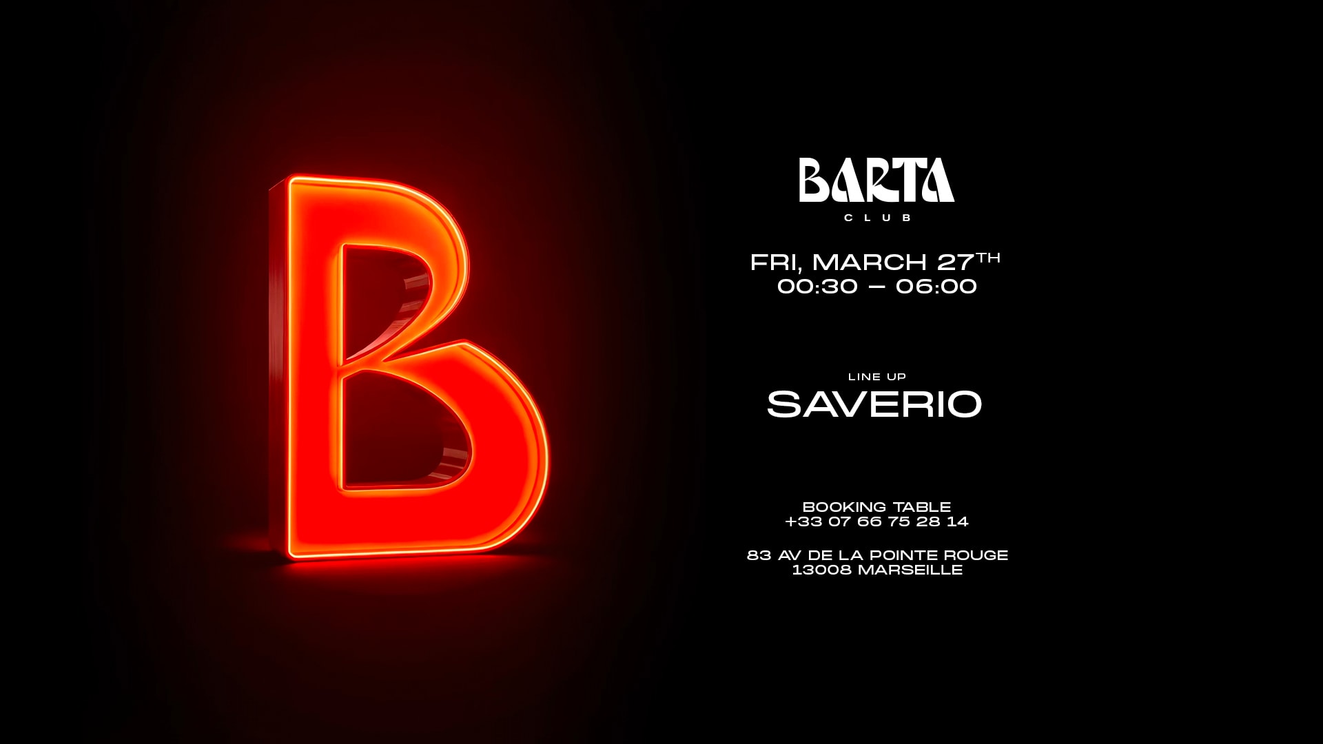 Saverio - Vendredi 27 Mars 2026