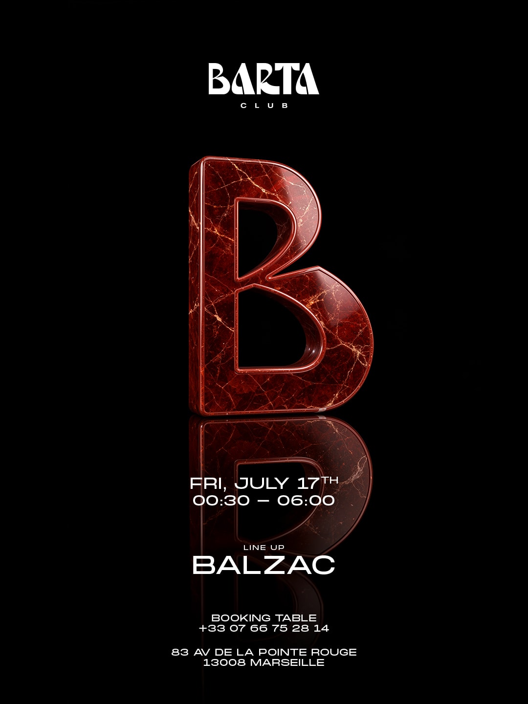 Balzac - Vendredi 17 Juillet 2026