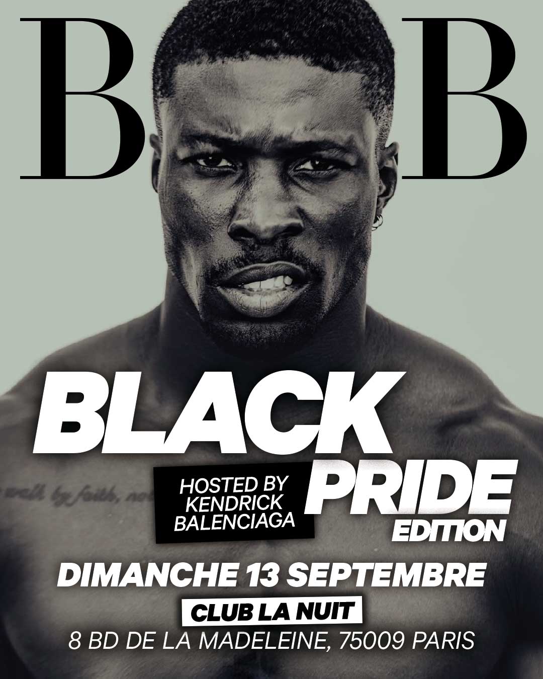Bbb Black Pride Edition Dimanche Sept 13