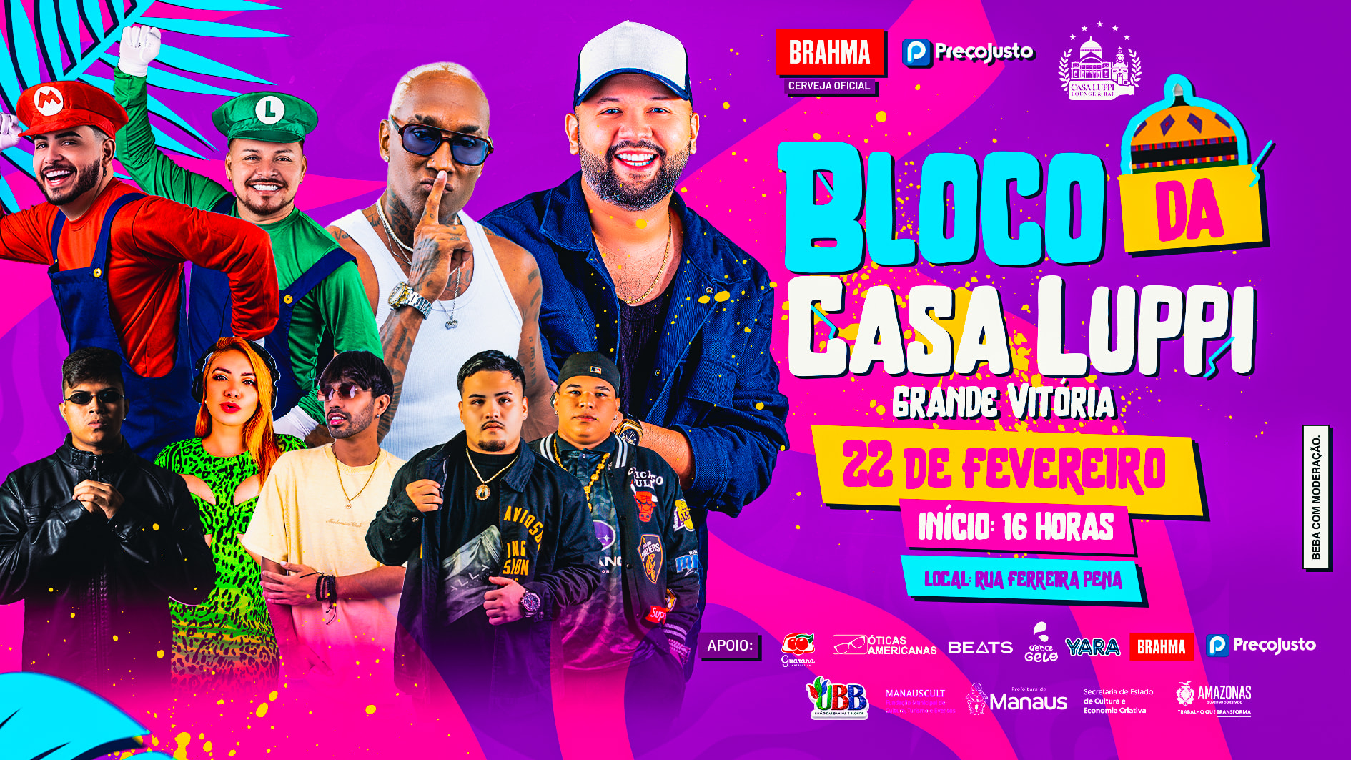 Bloco Da Casa Luppi 2026