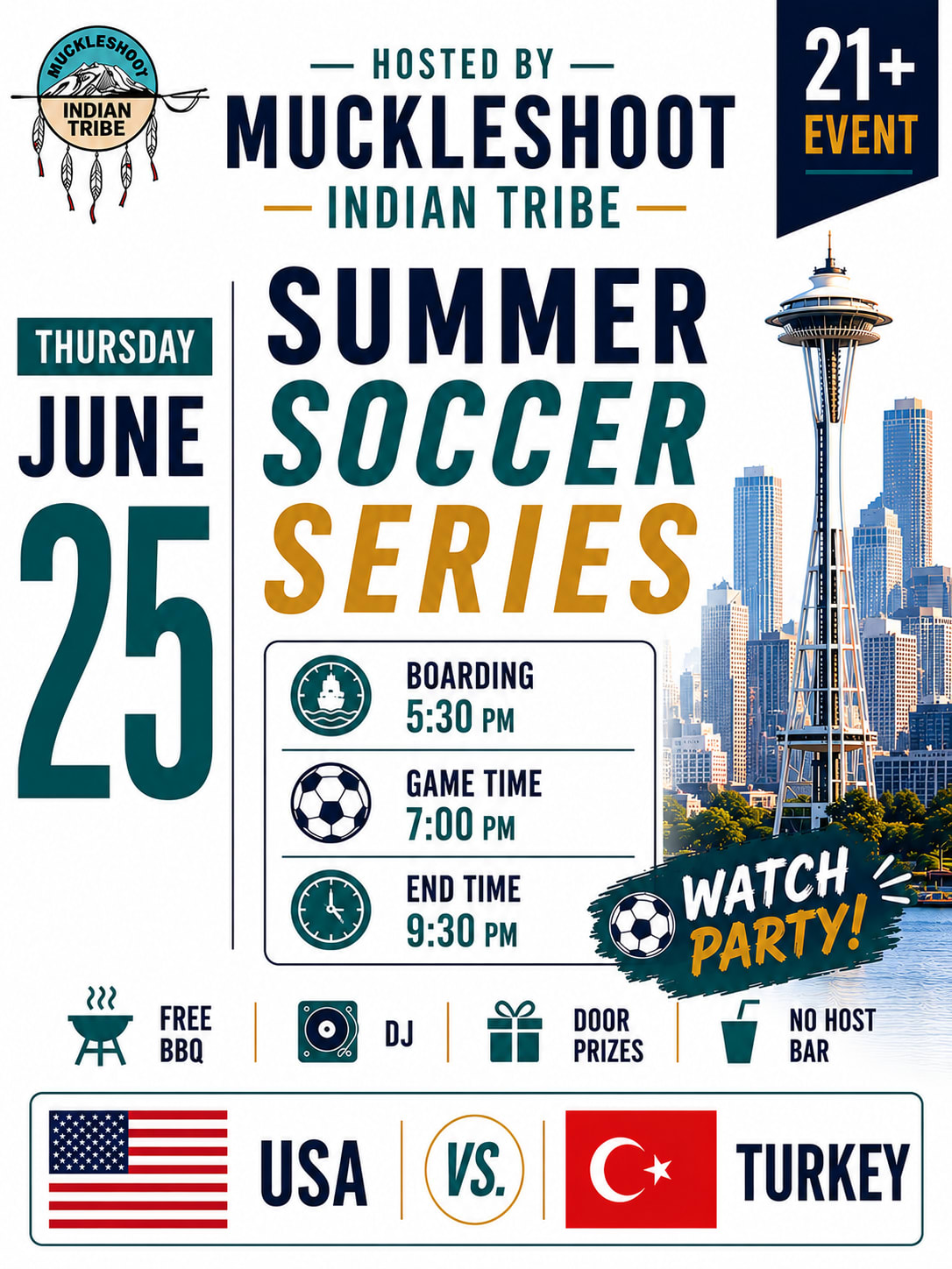 Summer Soccer Series - Usa Vs Turkey