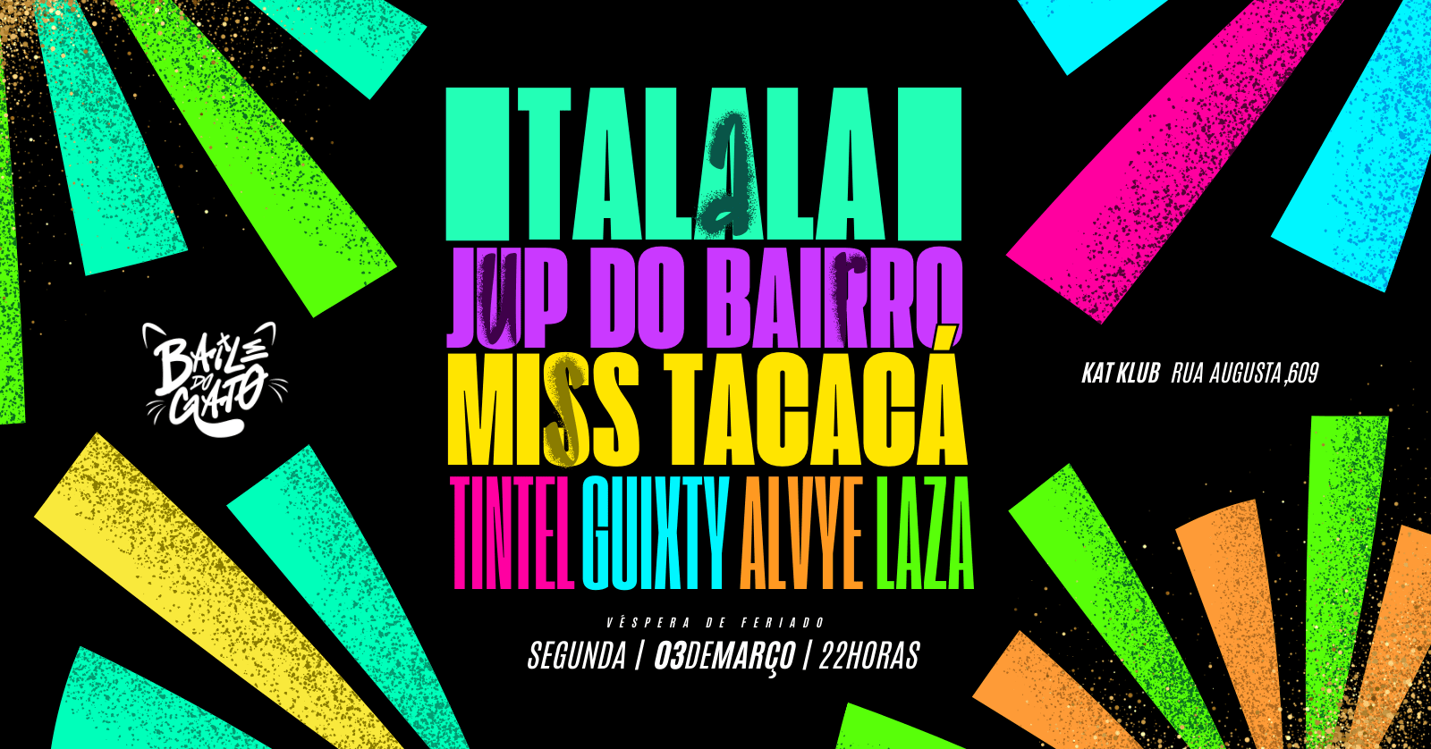 Baile Do Gato De Carnaval - 03/03 - Kat Klub