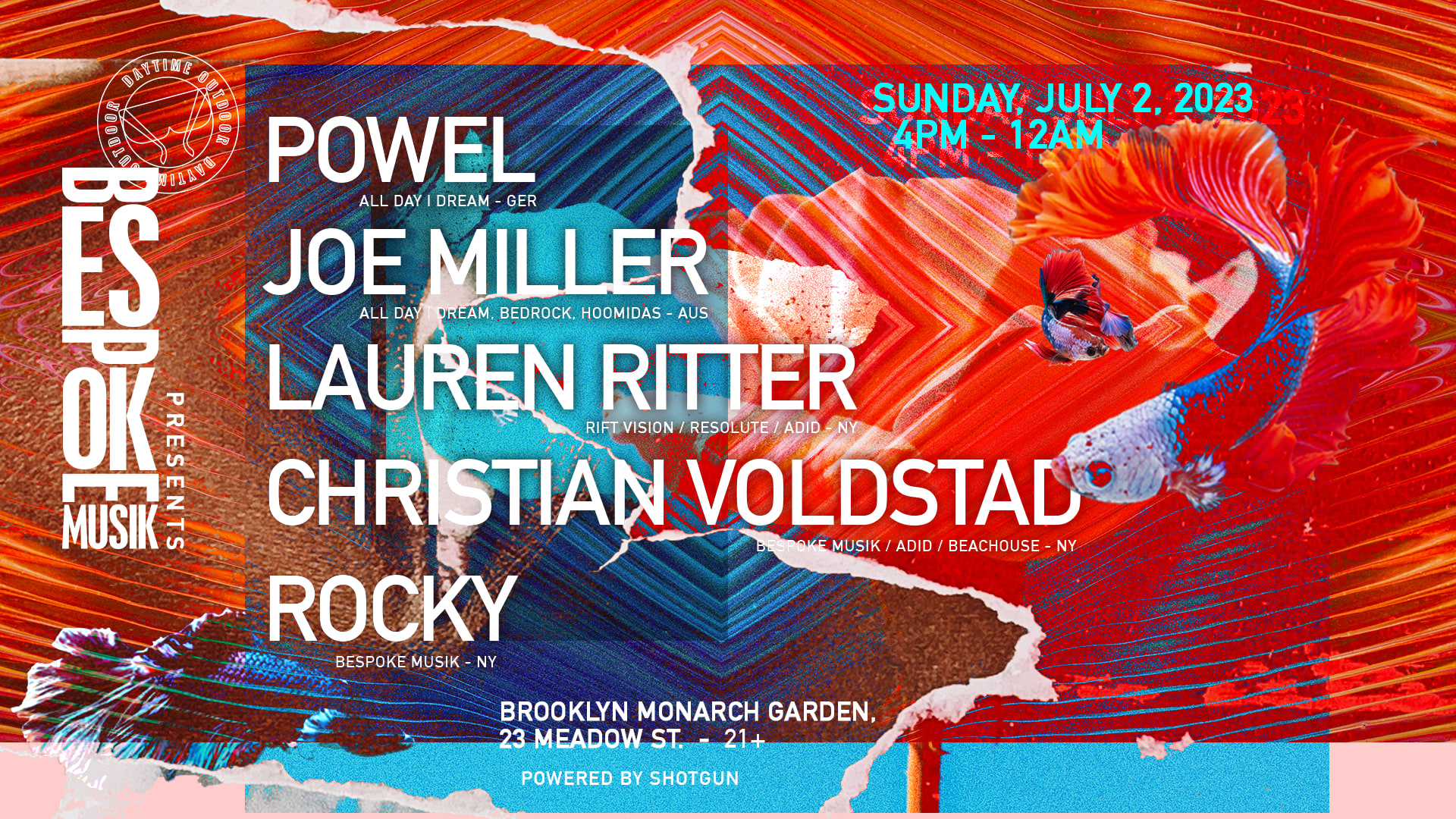 Bespoke Musik: Powel / Joe Miller / Lauren Ritter / Voldstad
