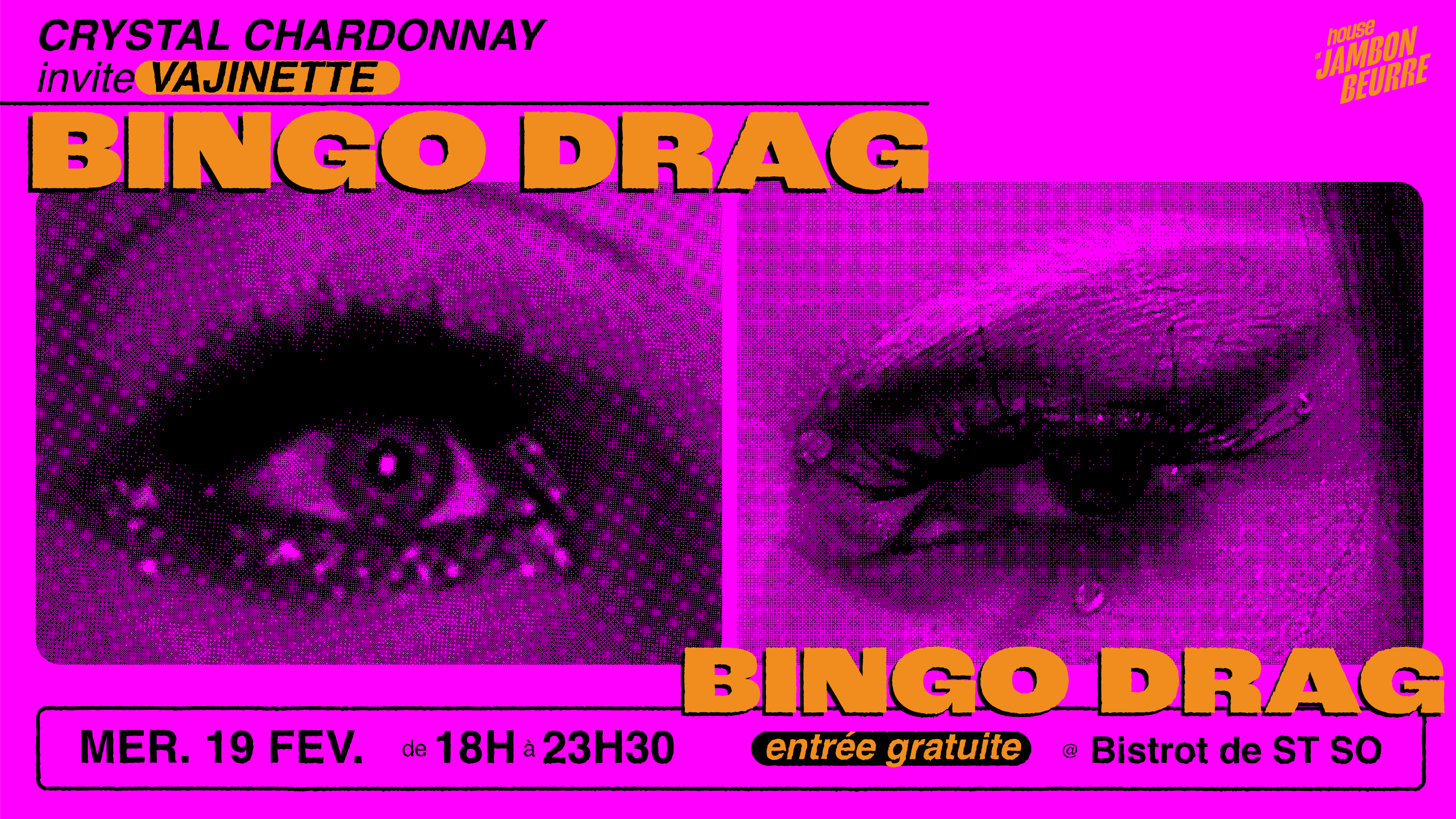 Bingo Drag | Crystal Chardonnay & Vajinette @St So