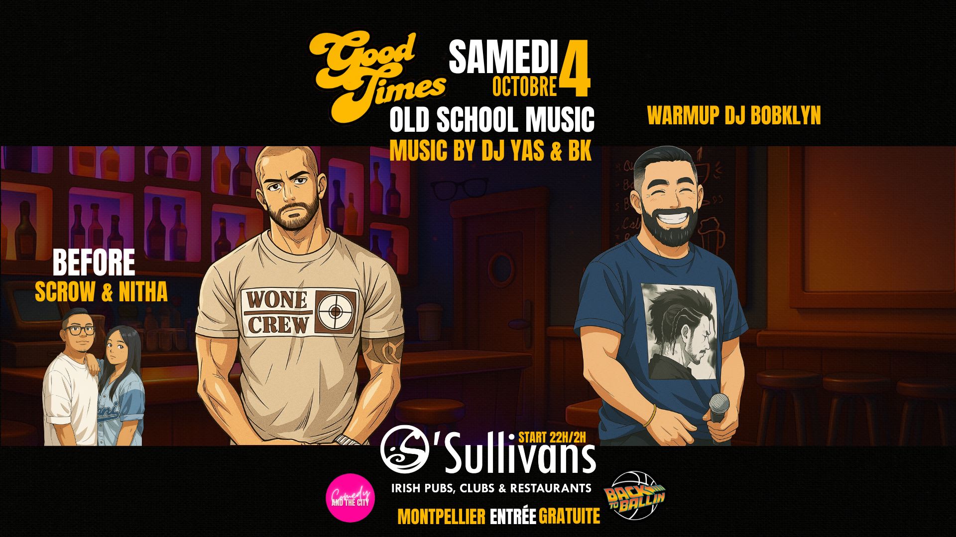 Good Times - O'sullivans Pub Montpellier - Octobre