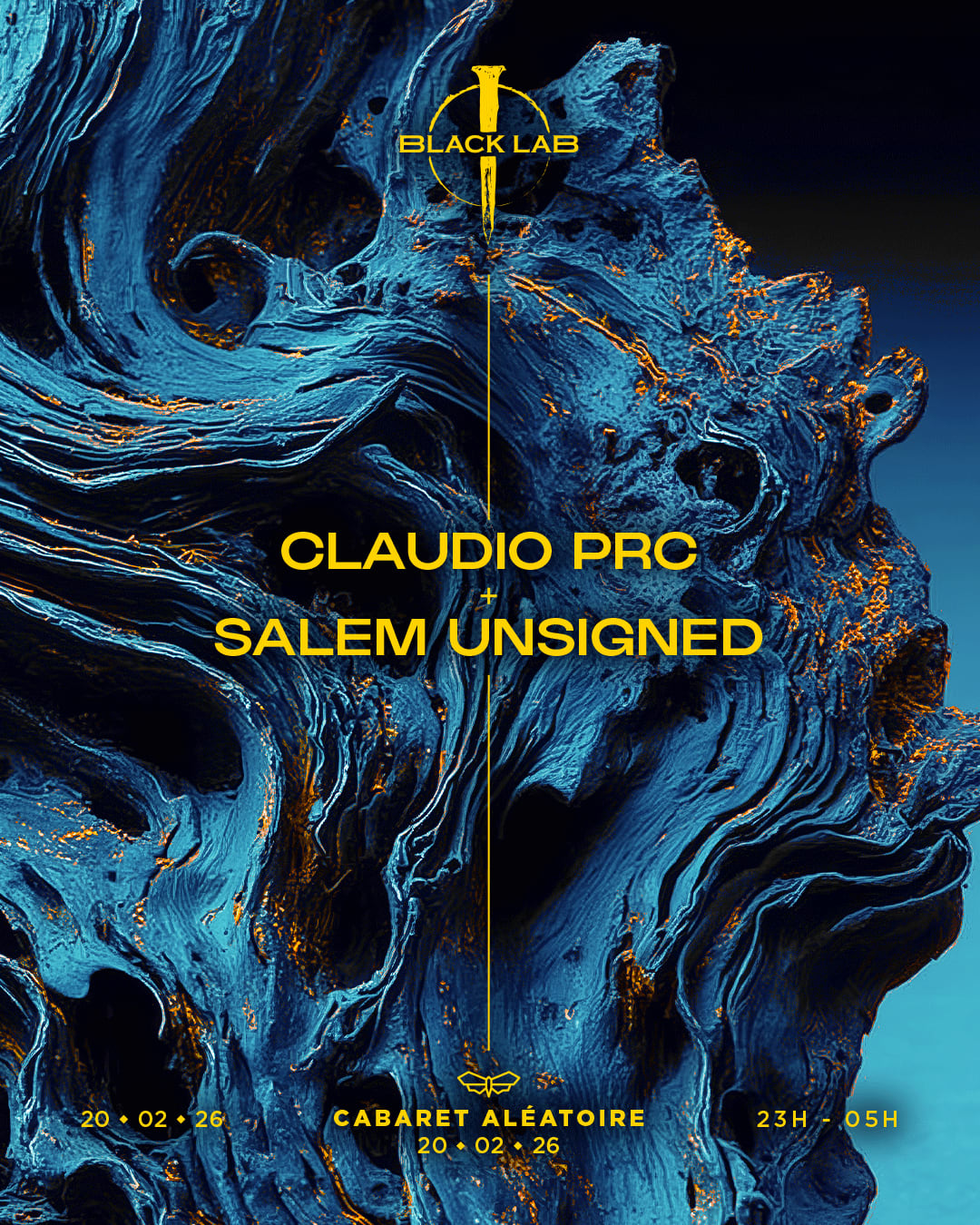 20/02 | Club Cabaret : Black Lab Invite Claudio Prc