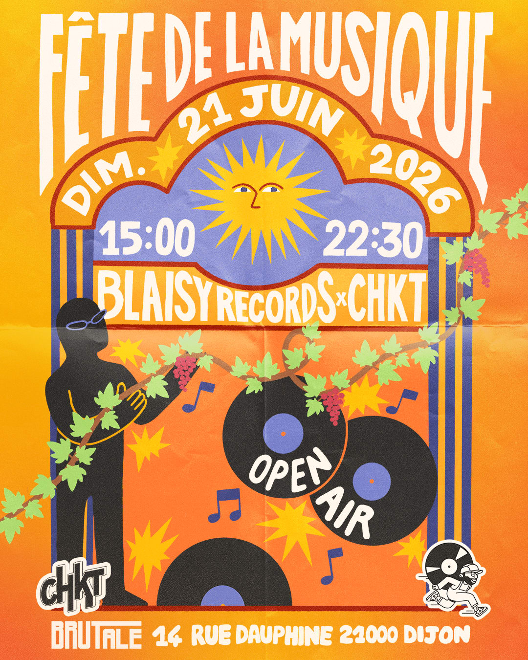 Fête De La Musique Chez Brutale Par Chkt X Blaisy Records